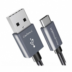  RAVPower 3ft/1m USB A to C Cable - Black (RP-CB017)