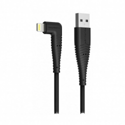 RAVPower MFI 3ft/1m Braided Lightning Cable - Black (RP-CB013) Фото RAVPower MFI 3ft/1m Braided Lightning Cable - Black (RP-CB013)