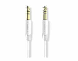  Rock A1 Audio Cable 1M White (RAU0602-White)