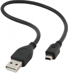 TOTO TKZ-58 USB cable miniUSB 1m Black Фото TOTO TKZ-58 USB cable miniUSB 1m Black