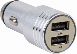   GOLF GF-C06 Car charger 2USB 2.1A Grey
