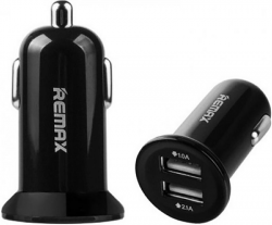   Remax RCC-201 2.1A/2USB Mini Car Charger mini Black