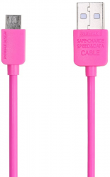 Кабель Remax Light Cable Micro-USB 1m Pink Фото Кабель Remax Light Cable Micro-USB 1m Pink