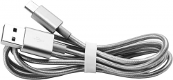   Xiaomi Metal USB Type-C Cable 1m Silver (SJV4085TY)