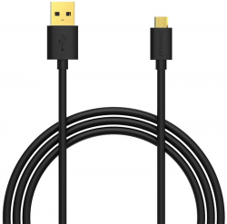 Кабель Tronsmart MUS06 Premium USB Cable 1.8m With Gold-Plated Connectors Black Фото Кабель Tronsmart MUS06 Premium USB Cable 1.8m With Gold-Plated Connectors Black