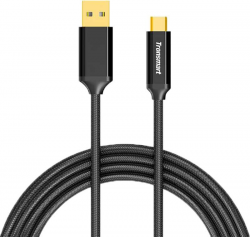Кабель Tronsmart USB3.0-Type-C 1m CPP9 Nylon Cable Black Фото Кабель Tronsmart USB3.0-Type-C 1m CPP9 Nylon Cable Black