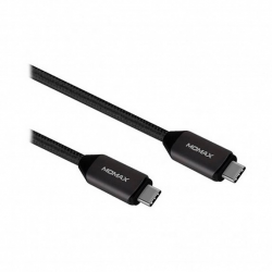 MOMAX Elite Link Type-C PD USB 3.1 Cable 1m Black (DTC10D) Фото MOMAX Elite Link Type-C PD USB 3.1 Cable 1m Black (DTC10D)