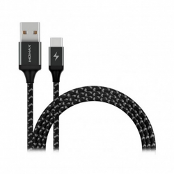  MOMAX Zero USB-C to USB-A Cable 1m Black (DTA11D)