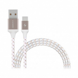  MOMAX Zero USB-C to USB-A Cable 1m Gold (DTA11L)