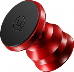  Usams US-ZJ019 Car Dashboard Metal Magnetic Mobile Phone Holder Red (ZJ19ZJ03)