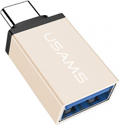   Usams US-SJ028 Type-C to USB 3.1 OTG Gold (TCOTG02)