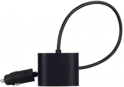 Розгалужувач автомобільного прикурювача Xiaomi Roidmi 2S Splitter 1 to 2 Charging Port Black Фото Розгалужувач автомобільного прикурювача Xiaomi Roidmi 2S Splitter 1 to 2 Charging Port Black