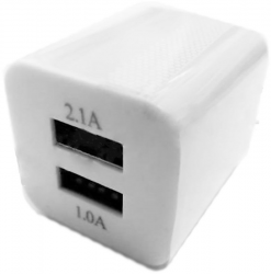   TOTO TZH-49 Travel charger 2USB 1A White