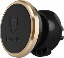 Baseus 360-degree Rotation Magnetic Car Air Vent Mount Holder Luxury Gold (SUGENT-DR0V) Фото Baseus 360-degree Rotation Magnetic Car Air Vent Mount Holder Luxury Gold (SUGENT-DR0V)