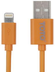  TOTO TKG-16 High speed USB cable Lightning 0,9m Orange
