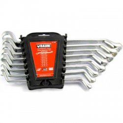 Набір ключів накидних Baum 20-8MP (8 предметів) Фото Набір ключів накидних Baum 20-8MP (8 предметів)