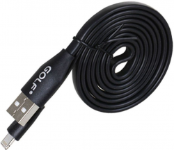  GOLF GC-03I Standard Flat Lightning cable 1.5m Black