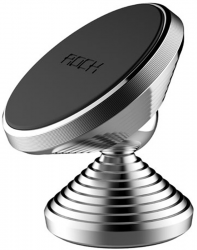  Rock RPH0832 Universal Air Vent Magnetic Car Mountt Silver (RPH0832-Silver)