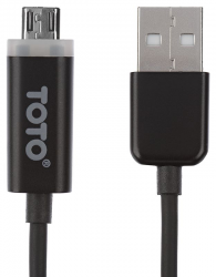  TOTO TKG-12 LED lighting USB cable II microUSB 1m Black