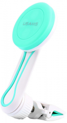  Usams US-ZJ013 Car Tuyere Magnetic Mobile Phone Holder-FX Series White (VSCFX02)