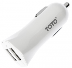 АЗП TOTO TZG-01 Car charger 2USB 2,4A White Фото АЗП TOTO TZG-01 Car charger 2USB 2,4A White