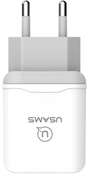     Usams US-CC024 Travel charger 1USB 3A QC White