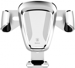 Baseus Gravity Car Mount Silver (SUYL-A0S) Фото Baseus Gravity Car Mount Silver (SUYL-A0S)