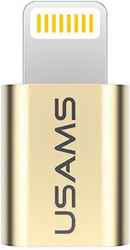   Usams US-SJ014 USAMS iPhone 6S- Micro Adapter Gold