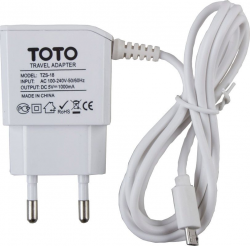   TOTO TZS-18 Travel charger MicroUsb 1A 1.2m White