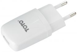   TOTO TZV-43 Travel charger 1USB 2,1A White