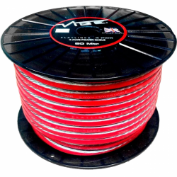 Кабель силовий Vibe FlatLines 8 PWR red (1m) Фото Кабель силовий Vibe FlatLines 8 PWR red (1m)