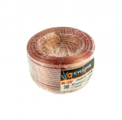 Кабель акустичний Cyclone 2x0,75 mm / 50m bulk Фото Кабель акустичний Cyclone 2x0,75 mm / 50m bulk