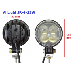    AllLight JR-4-12W 4chip EPISTAR 9-30V