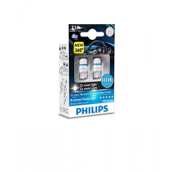    Philips W5W X-tremeVision LED 8000K (127998000KX2) (2pcs blister)