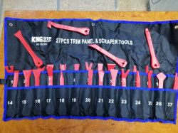 Набір для зняття пластикових деталей салону King STD KS-027P Фото Набір для зняття пластикових деталей салону King STD KS-027P