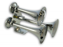 Звуковой сигнал Vitol SL-1006 CIKADA 3-дудки метал 12V/24V Фото Звуковой сигнал Vitol SL-1006 CIKADA 3-дудки метал 12V/24V