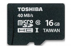   ' microSDHC 16Gb Toshiba Class 10 UHS-I (+ adapter SD)