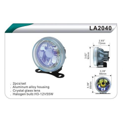 Фара додаткова DLAA 2040 W/H3-12V-55W/D=86mm (компл) Фото Фара додаткова DLAA 2040 W/H3-12V-55W/D=86mm (компл)