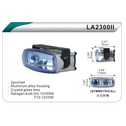 Фара додаткова DLAA 2300II RY/H3+T10-12V-55W/119*47mm (компл) Фото Фара додаткова DLAA 2300II RY/H3+T10-12V-55W/119*47mm (компл)