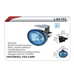    DLAA 102 BL/H3-12V-55W/76*24mm ()