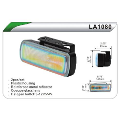    DLAA 1080 W/H3-12V-55W/147*51mm ()