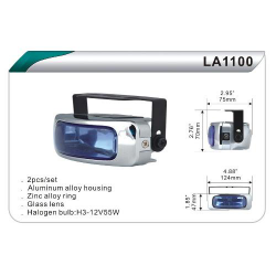 Фара додаткова DLAA 1100 RY/H3-12V-55W/124*47mm (компл) Фото Фара додаткова DLAA 1100 RY/H3-12V-55W/124*47mm (компл)