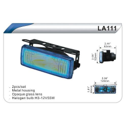 Фара додаткова DLAA 111 BL/H3-12V-55W/129*46mm (компл) Фото Фара додаткова DLAA 111 BL/H3-12V-55W/129*46mm (компл)