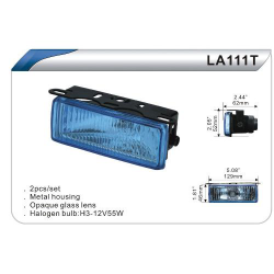 Фара додаткова DLAA 111 ТW/H3-12V-55W/129*46mm (компл) Фото Фара додаткова DLAA 111 ТW/H3-12V-55W/129*46mm (компл)