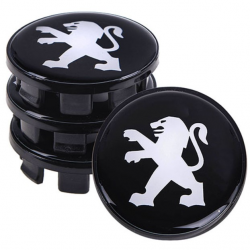 Заглушка колісного диска Peugeot 48x42 пряма (4шт) (SAK 12/016) Фото Заглушка колісного диска Peugeot 48x42 пряма (4шт) (SAK 12/016)