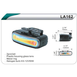    DLAA 162 W/H3-12V-55W/120*37mm ()