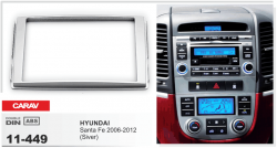    Carav 11-449 Hyundai Santa Fe 06-12 2-DIN