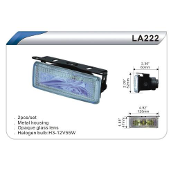    DLAA 222 BL/H3-12V-55W/125*47mm ()