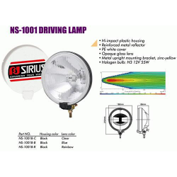    Sirius NS-1001 B-C H3/12V/55W/D=186mm/ (.)