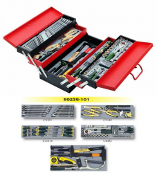 Набір інструментів Force 50235-101 (101 предмет) в металическом ящике Фото Набір інструментів Force 50235-101 (101 предмет) в металическом ящике